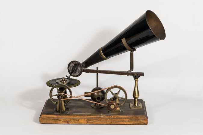 Berliner Grammophon um 1895, Wiener Phonomuseum 